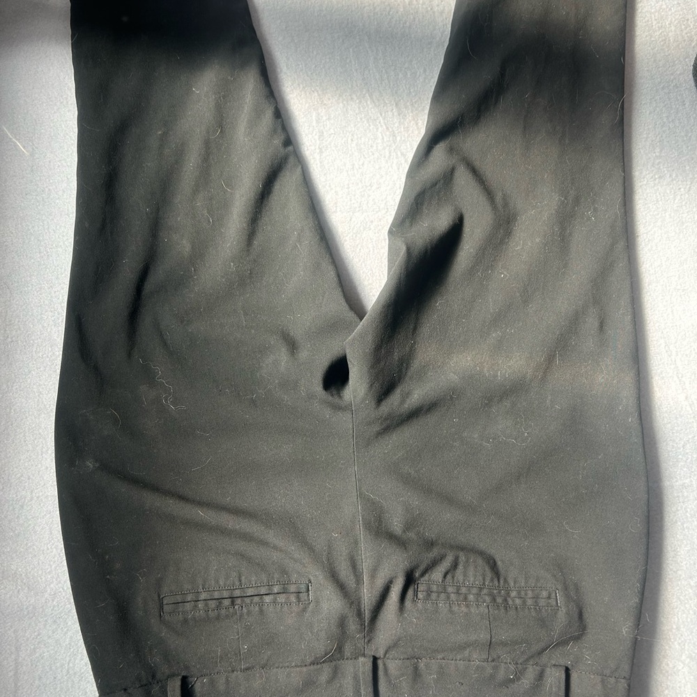 Women’s, black, ankle length, Banana Republic dress pants